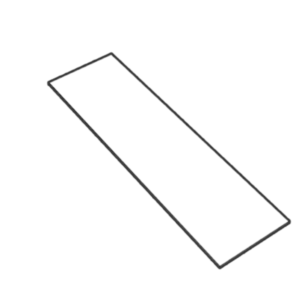 illustrated outline of skateboard grip tape